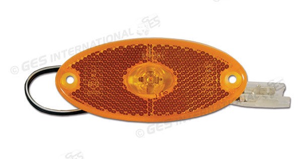 Luce ingombro laterale bianco rosso a LED 12V