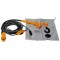 DOCCIA ESTERNA CON POMPA A 12 V SOMMERSA CON INTERRUTTORE