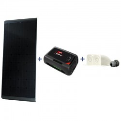 KIT BLACK SOLAR 185WP TOTAL BLACK 1645x680x60 MM - NDS