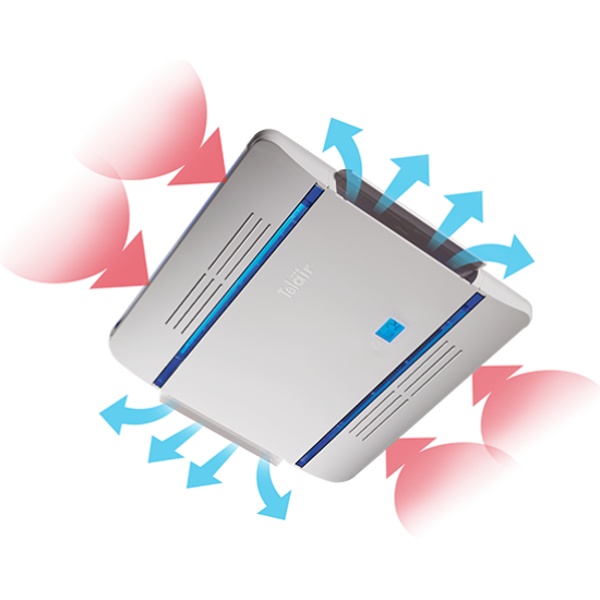 Condizionatore Telair Clima E-Van 5400H con Pompa di Calore Condizionatore Telair Clima E-Van 5400H con Pompa di Calore