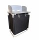 Mobile da Cucina 2 in 1 per Campeggio