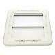 Oblò 40x40 Climatherm Pro Doppio Vetro con LED per Camper