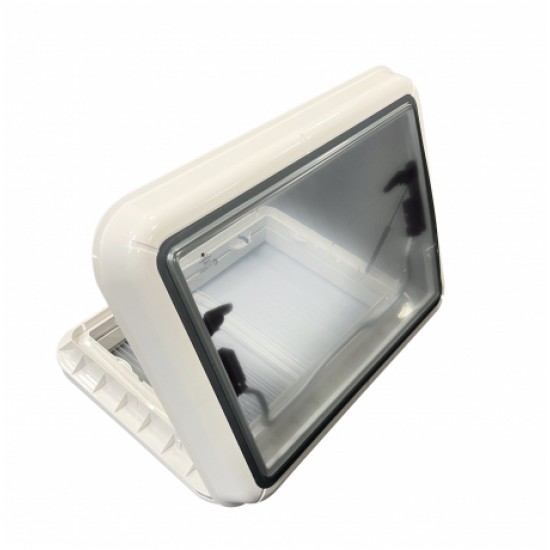 Oblò Panoramico 70x50 Climatherm Pro Luxe Doppio Vetro LED Conversion Van per Camper