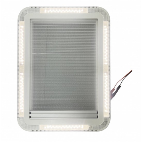 Oblò Panoramico 70x50 Climatherm Pro Luxe Doppio Vetro LED Conversion Van per Camper