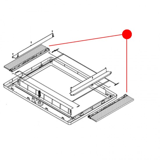 Dometic Rollosystem Completo per Midi Heki Style FL 700 × 500 – Zanzariera + Oscurante