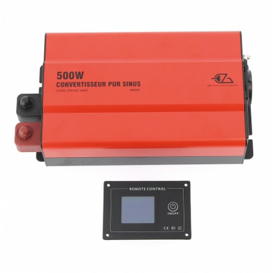 Inverter Eza Onda Pura 500 Watt 12 V → 230 V per Camper