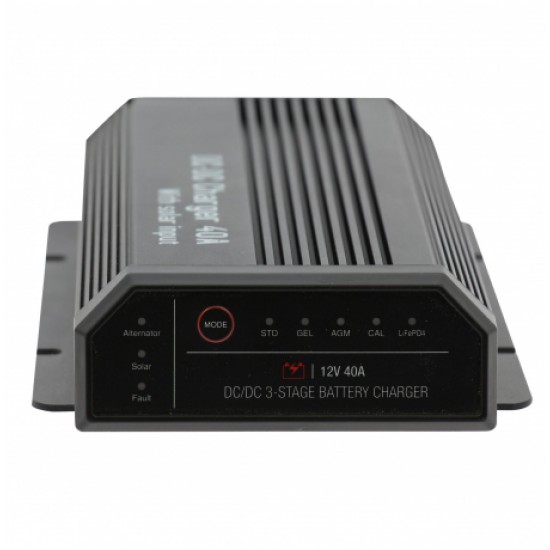 Caricatore DC-DC 40 Ah con Regolatore Solare MPPT 500 Watt per Camper e Van