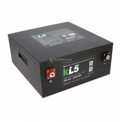 Batteria al Litio KL5 LiFePO4 200Ah sotto il sedile