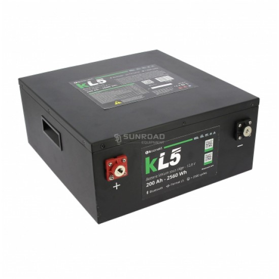 Batteria al Litio KL5 LiFePO4 200Ah sotto il sedile