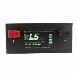 Batteria al Litio KL5 LiFePO4 200Ah sotto il sedile