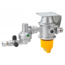 Regolatore di pressione gas Orizzontale GOK Caramatic DriveTwo - con commutazione automatica per uso durante la guida