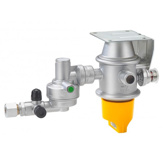 Regolatore di pressione gas Orizzontale GOK Caramatic DriveTwo - con commutazione automatica per uso durante la guida