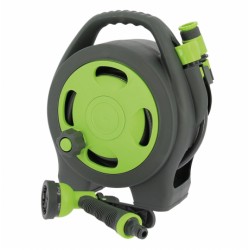 Tubo Acqua 10 Metri con Avvolgitore Compatto Optima Camper