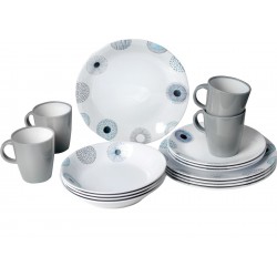 SET DI PIATTI 16 PZ DEEP SEA - BRUNNER