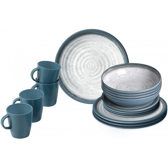 SET DI PIATTI 16 PZ TUSCANY - BRUNNER