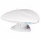 Antenna TV Omnidirezionale 360° Seeview Dvb-T HD DAB con Amplificatore 12/24V