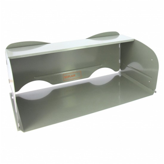 Paravento con Base e Ripiano per Fornello e Barbecue