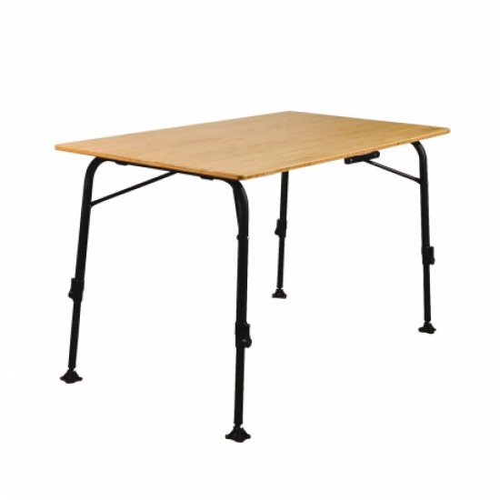 Tavolo Campeggio Agora Pieghevole in Bambù e Alluminio 4 Persone