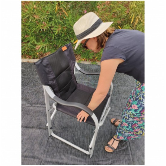 Sedia Regista XL Director Cuba SOPLAIR in Alluminio