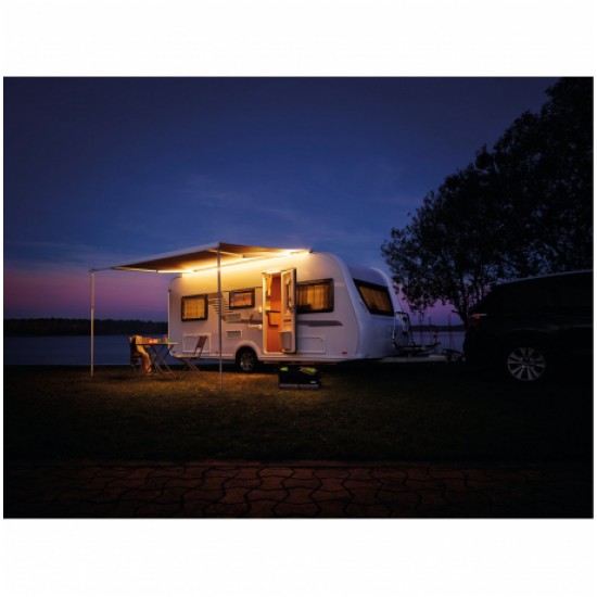 Striscia LED Thule Bianca Adesiva 4 Metri per Tendalino Camper e Van