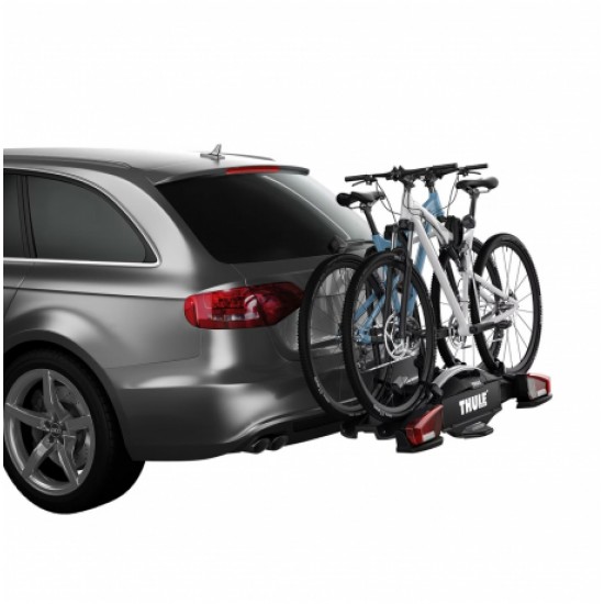 Portabiciclette ribaltabile VeloCompact 13PIN 2 biciclette