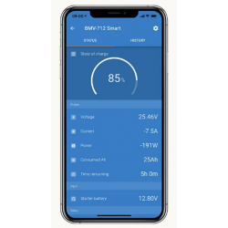 Victron BMV-712 Smart Monitor Batteria Bluetooth – Display LCD con Shunt 500A