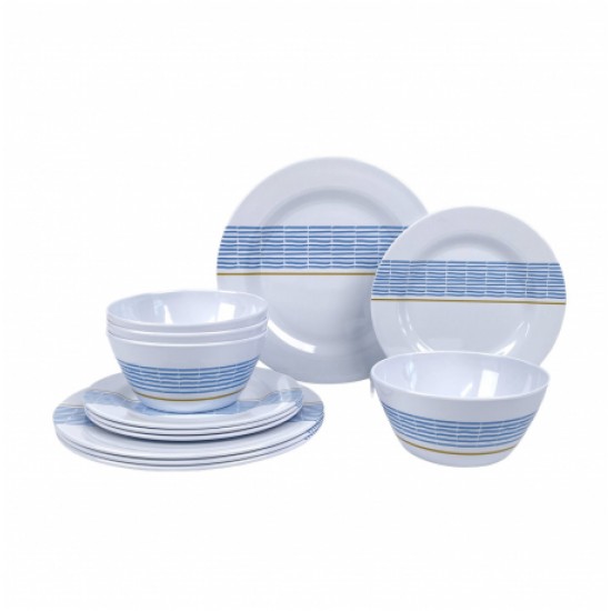 Set Stoviglie 12 Pezzi in Melamina Olympia