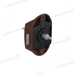 PUSH LOCK BILATERALE MARRONE - GES