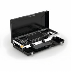 Fornello a Gas INCASA 2 Fuochi con Grill/Tostapane Integrato