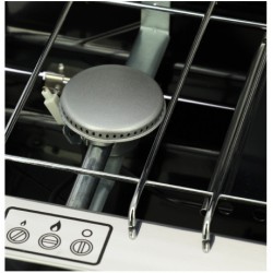 Fornello a Gas INCASA 2 Fuochi con Grill/Tostapane Integrato