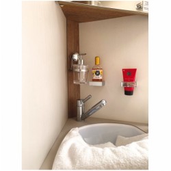 Distributore Sapone Liquido / Shampoo Bravo con Ventosa