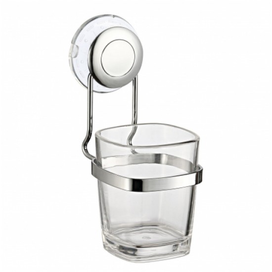 Portabicchieri Bravo con Ventosa – Porta Spazzolino Camper