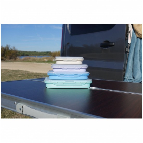 Contenitori Alimenti / Tupperware Pieghevoli Silicone pezzi 4