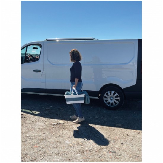 Bacinella Retrattile con Maniglie Salvaspazio Camper