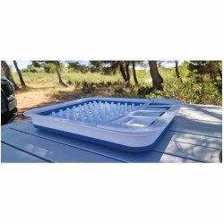 Scolapiatti Retrattile Pieghevole Silicone Camper