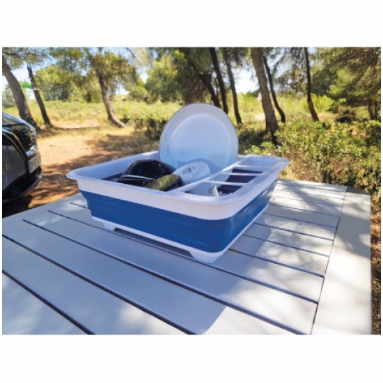 Scolapiatti Retrattile Pieghevole Silicone Camper