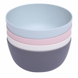 Set Ciotole 4 Pezzi in PLA 670 ml Ecologiche