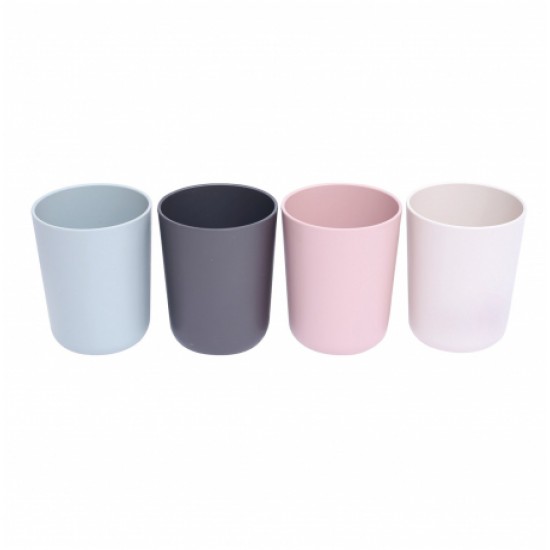 Set Tazze 4 pezzi in PLA 280 ml Ecologiche