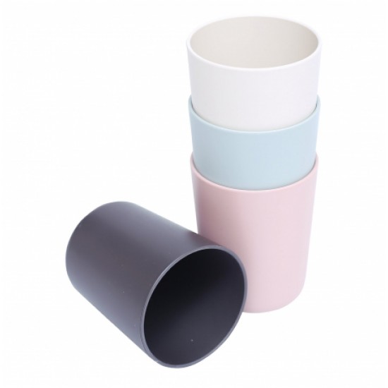 Set Tazze 4 pezzi in PLA 280 ml Ecologiche
