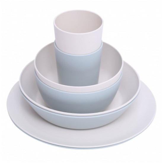 Set Stoviglie Ecologiche PLA 8 Pezzi per 2 Persone