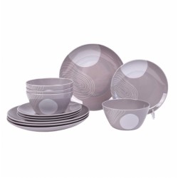 Set Stoviglie 12 Pezzi in Melamina Harmony
