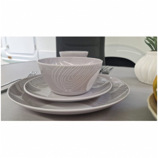 Set Stoviglie 12 Pezzi in Melamina Harmony