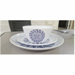 Set Stoviglie 12 Pezzi in Melamina Cardinal