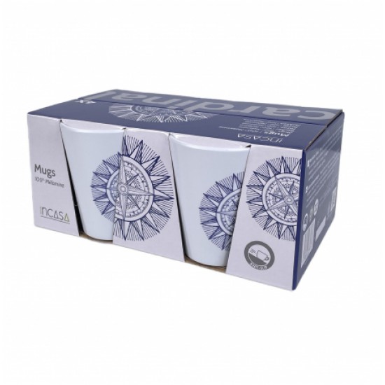 Set Tazze 4 Pezzi in Melamina Cardinal