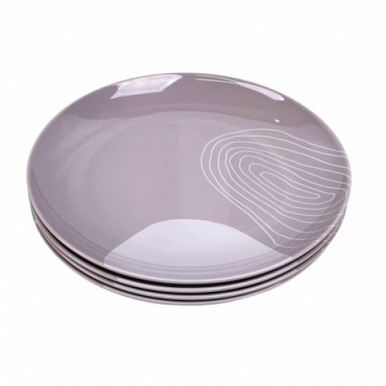 Set di Piatti 4 Pezzi in Melamina Harmony