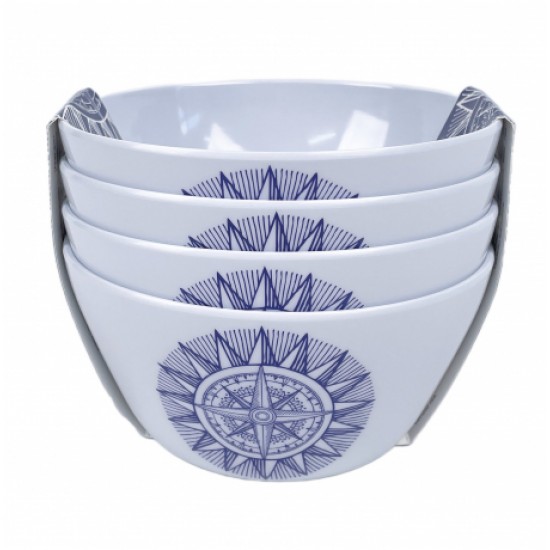 Set Ciotole 4 Pezzi in Melamina Cardinal