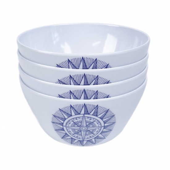 Set Ciotole 4 Pezzi in Melamina Cardinal