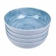 Set Ciotole 4 Pezzi in Melamina Céleste Camper e Campeggio