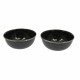 Set Ciotole Acciaio Smaltato 2 Pezzi 14,5 cm