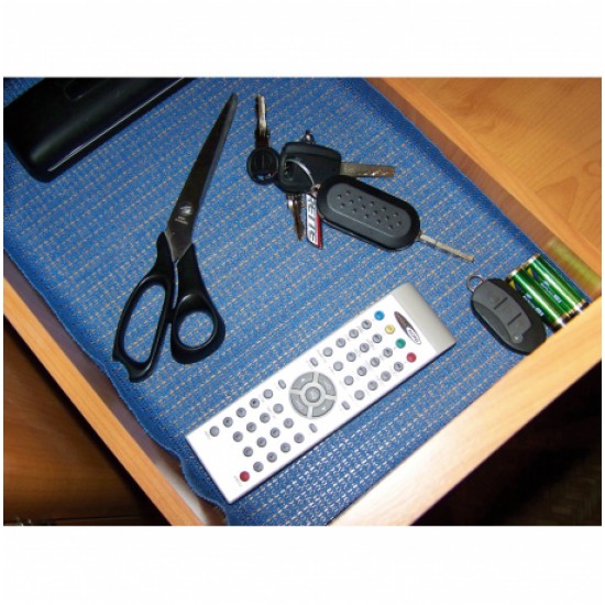 Tappetino Antiscivolo Blu Multiuso Camper
